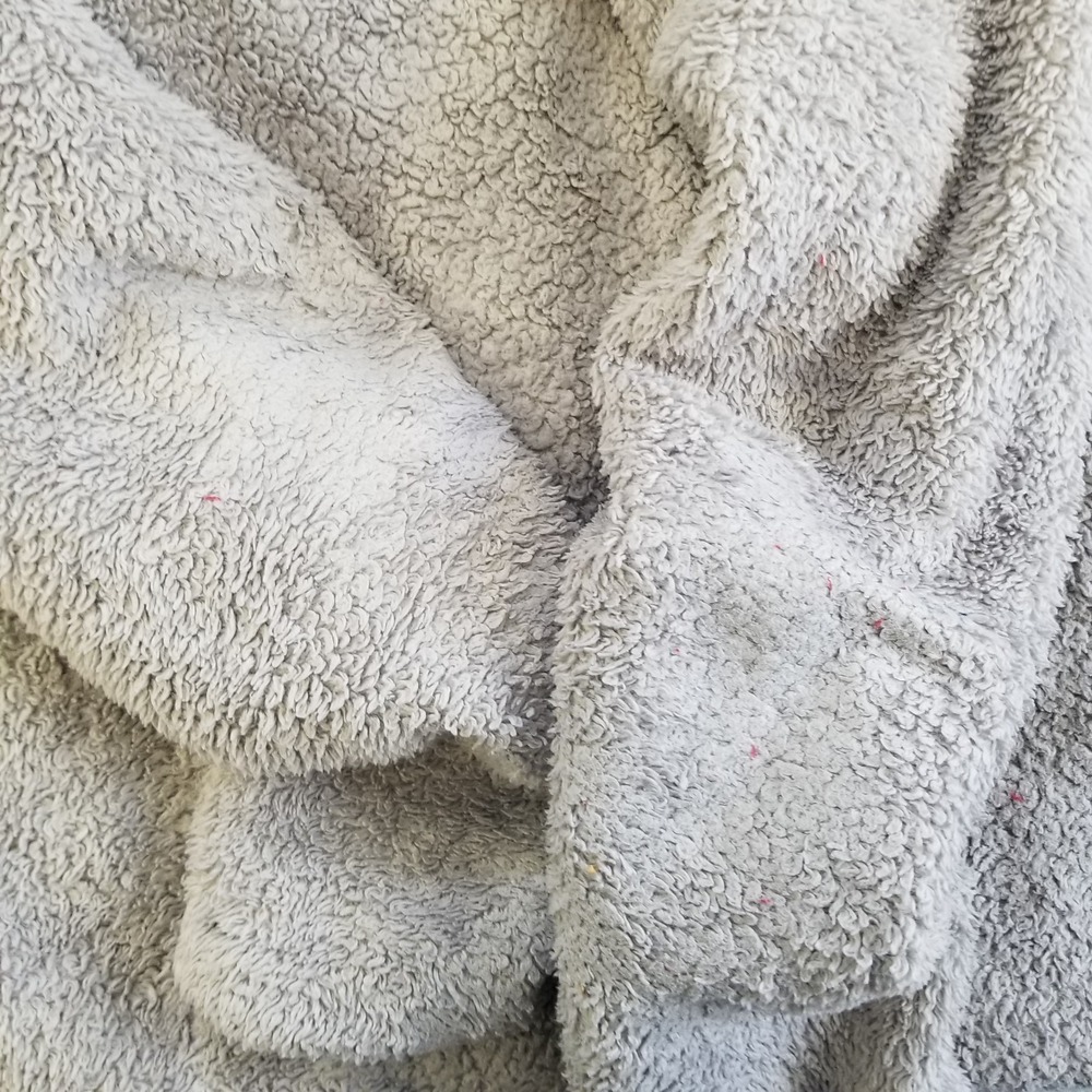 Patagonia Fleece Jacket Womens Medium Beige Full Zip Warm Cozy Outdoor Los Gatos - Picture 12 of 12